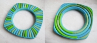 mlinnakitin Polymer Clay Bracelets